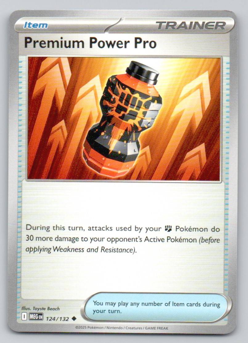 Premium Power Pro 124 NOR Card - Mega Evolution