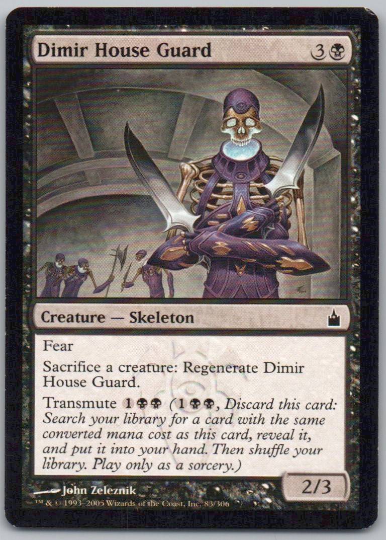 Dimir House Guard 83 Normal Creature Card - Ravnica: City of Guilds