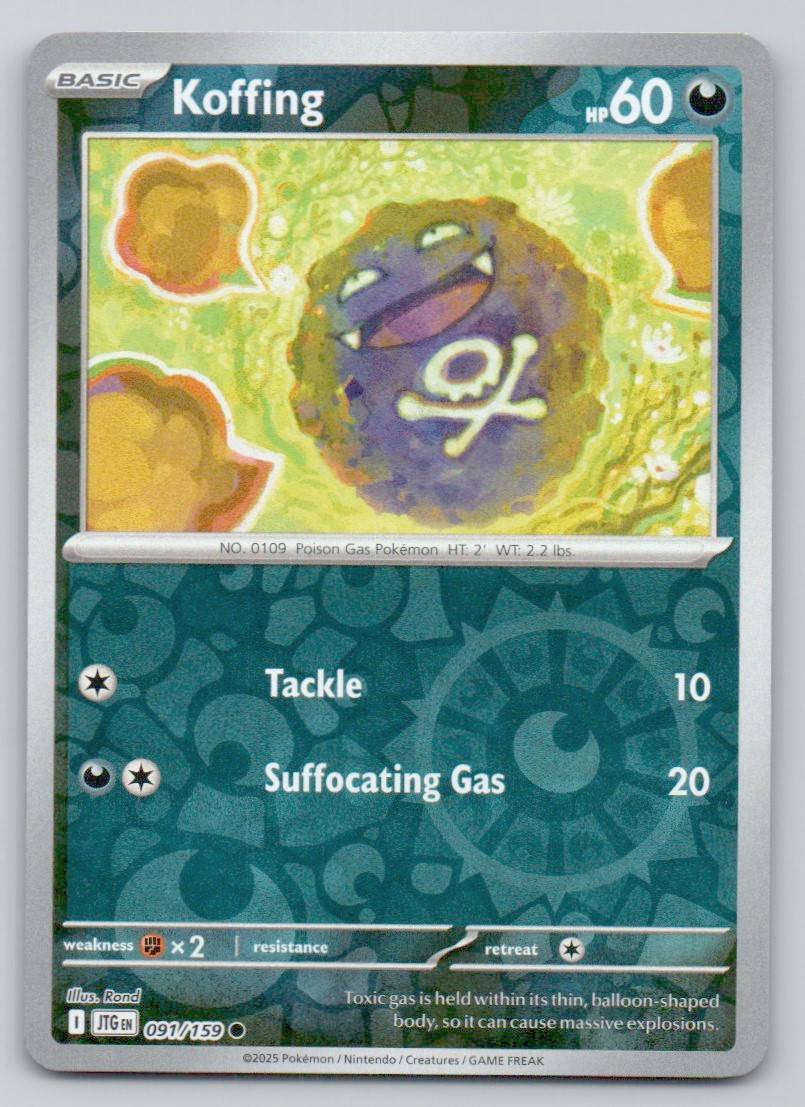 Koffing 091 REV Card - Journey Together