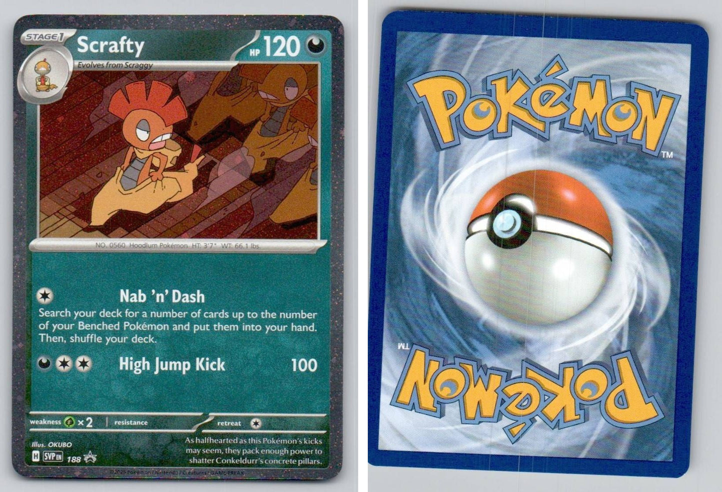 Front + Back scan