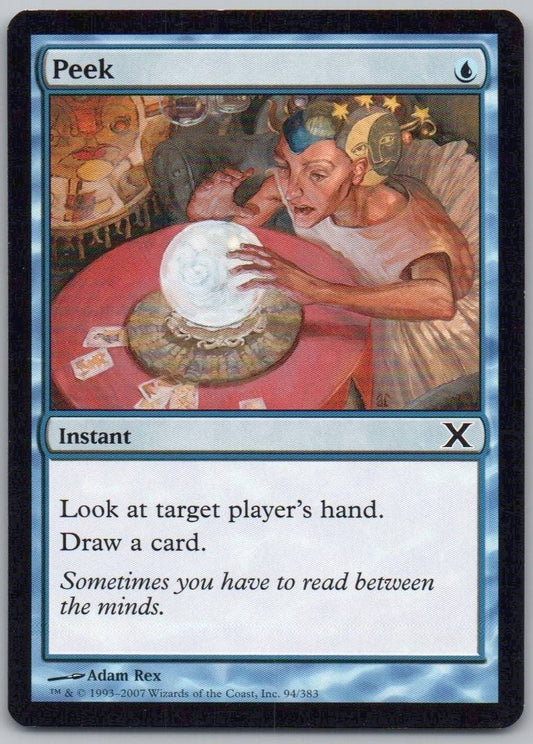 Peek 94 Normal Instant Card - 10th Edition