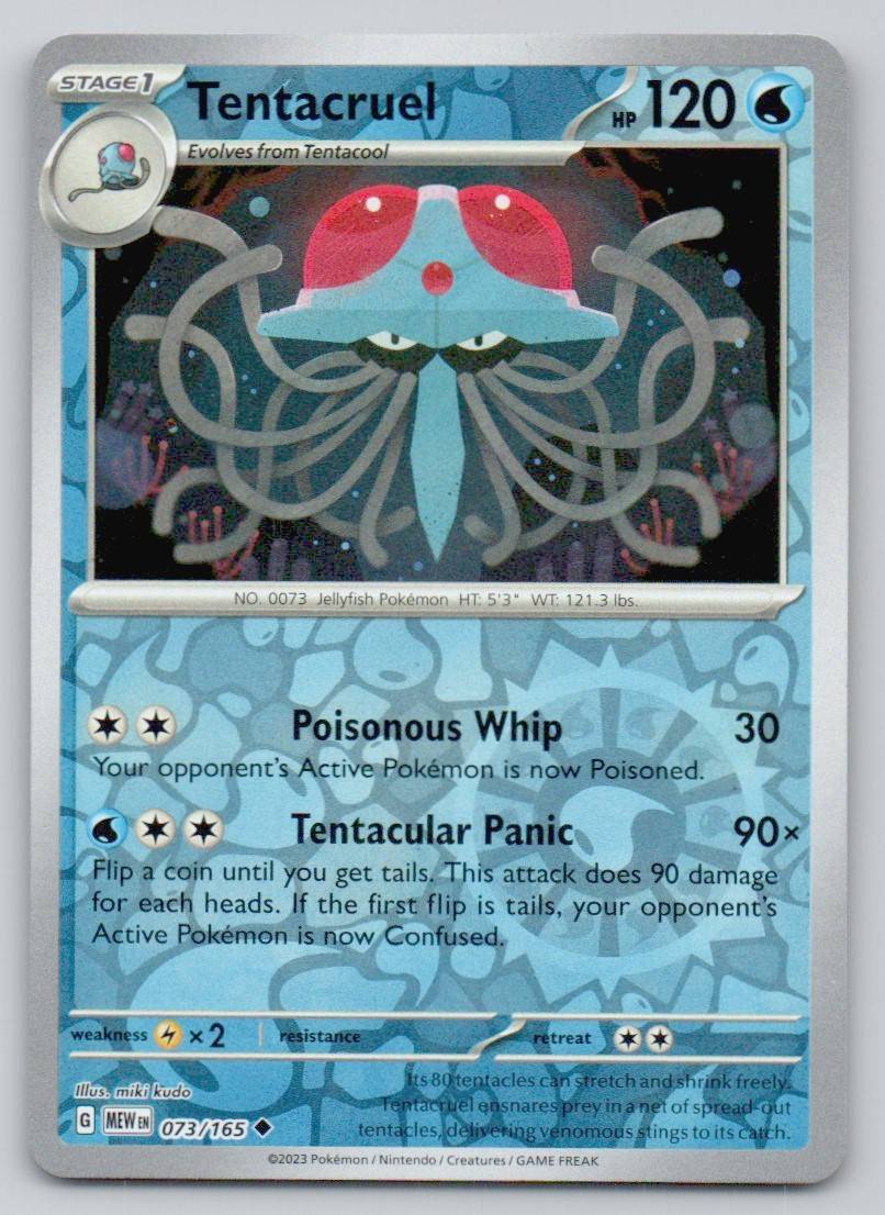 Tentacruel 073 REV Card - 151