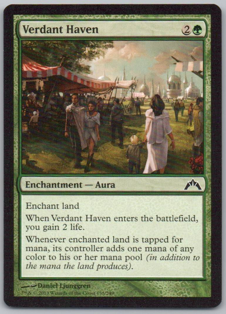 Verdant Haven 138 Normal Enchantment Card - Gatecrash