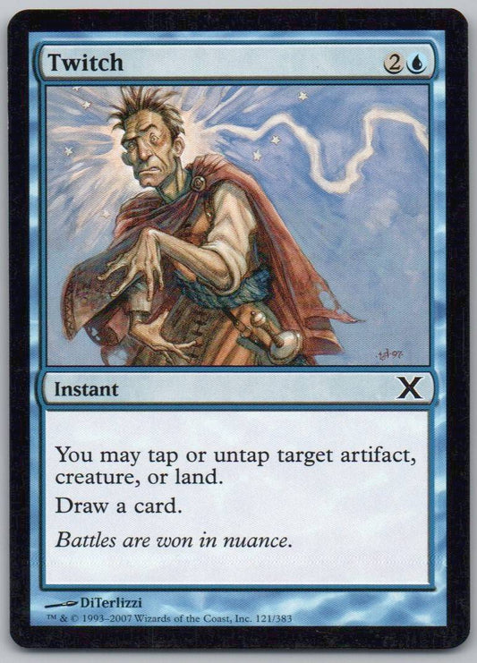 Twitch 121 Normal Instant Card - 10th Edition