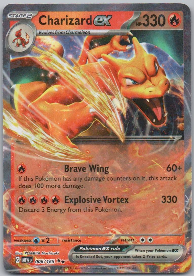 Charizard ex 006 NOR Card - 151