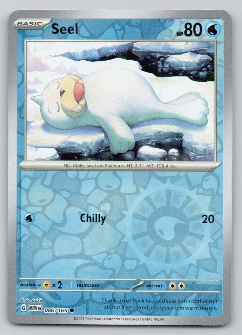 Seel 086 REV Card - 151