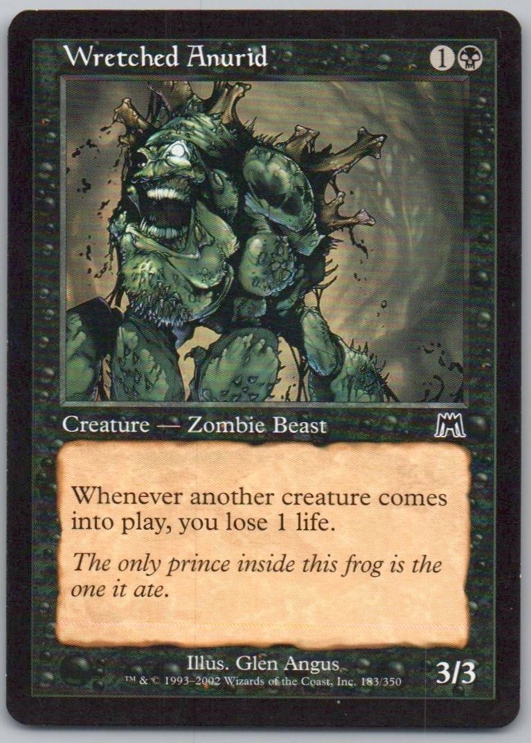 Wretched Anurid 183 Normal Creature Card - Onslaught