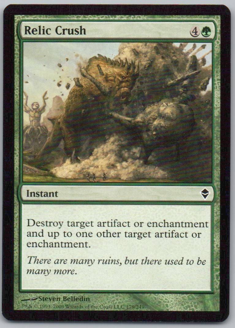 Relic Crush 179 Normal Instant Card - Zendikar