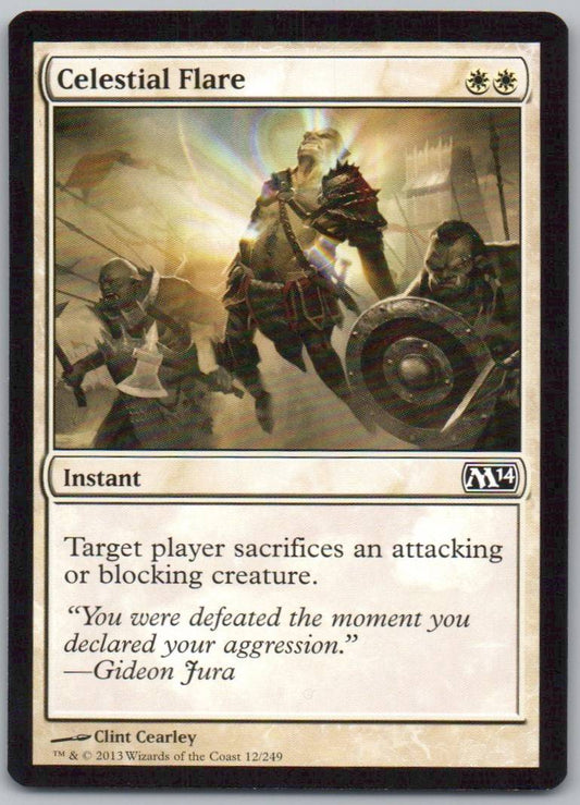 Celestial Flare 12 Normal Instant Card - Magic 2014