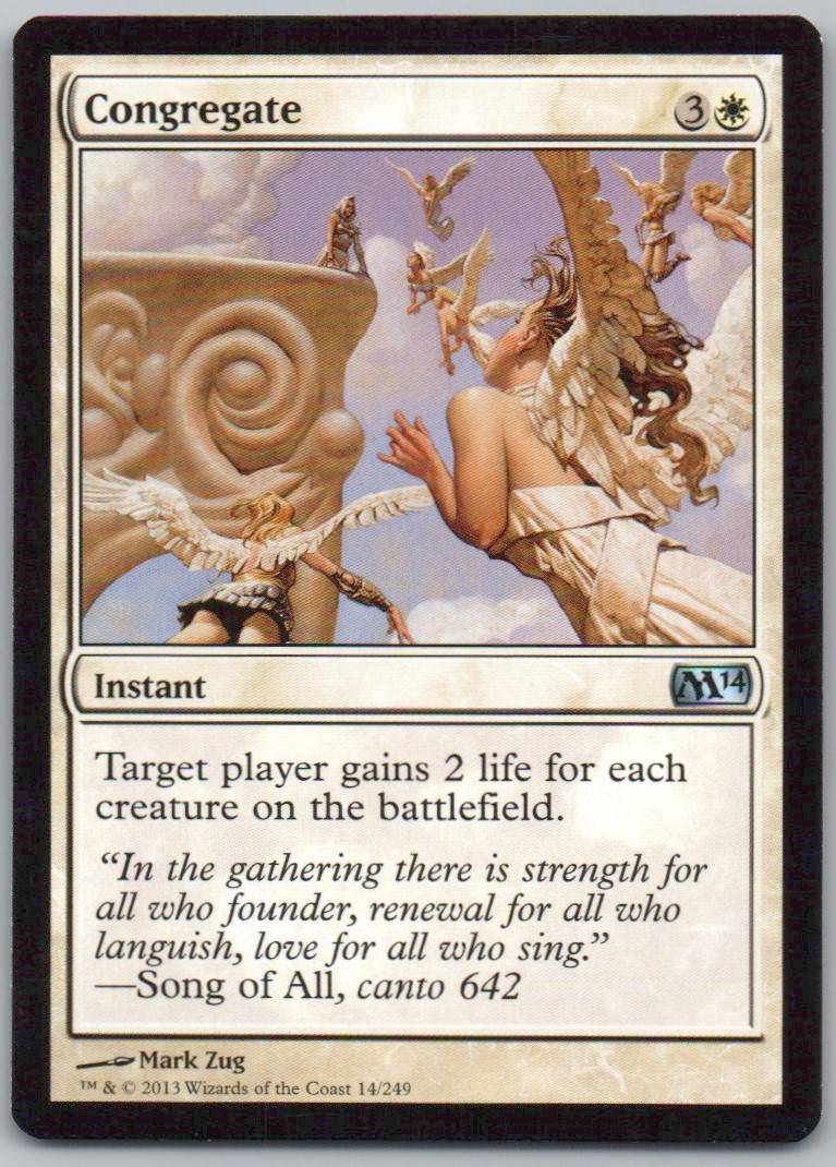 Congregate 14 Normal Instant Card - Magic 2014