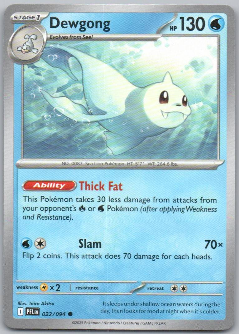 22 - Dewgong