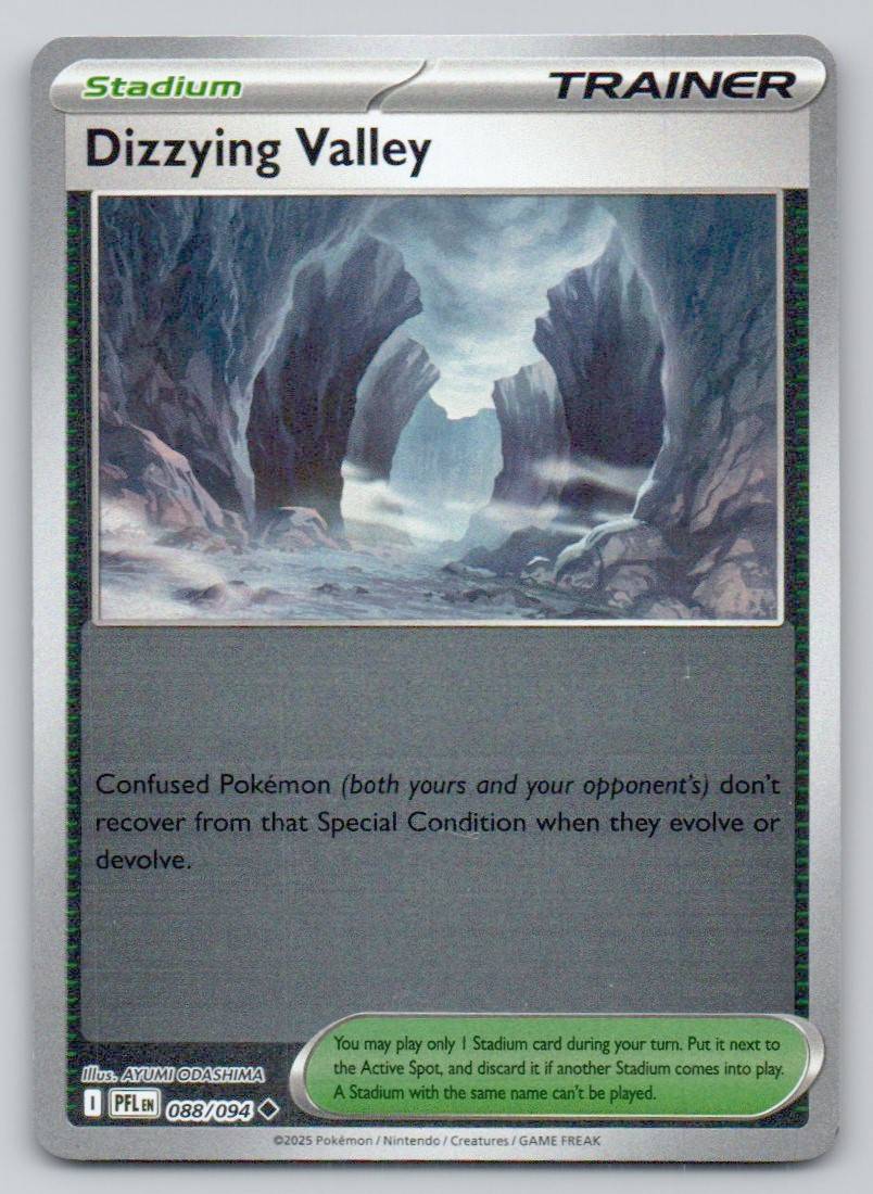 Dizzying Valley 088 REV Card - Phantasmal Flames