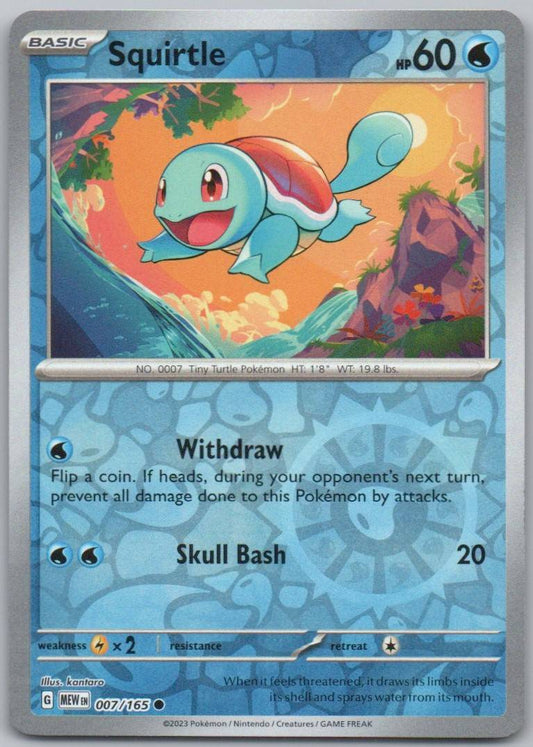 Squirtle 007 HOL Card - Miscellaneous Cards & Products