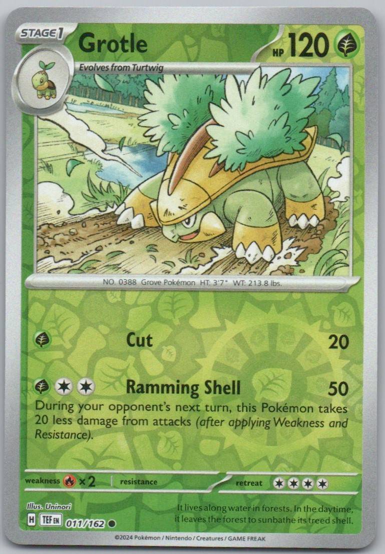 Grotle 011 REV Card - Temporal Forces
