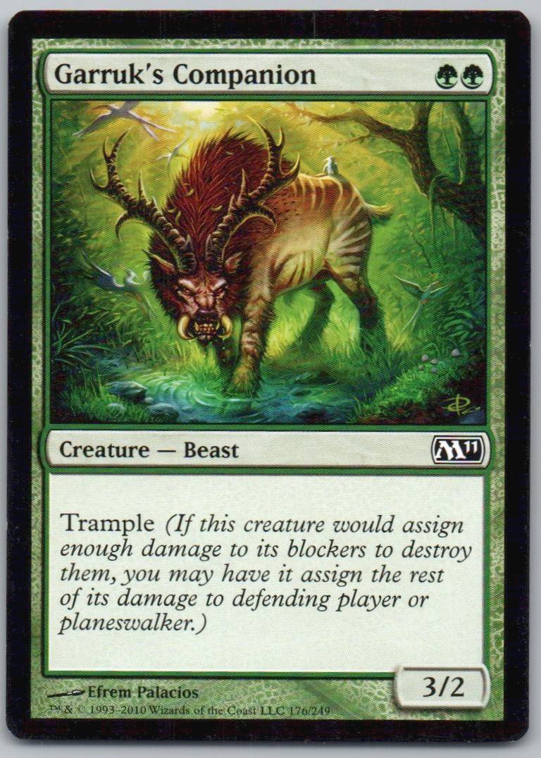 Garruk's Companion 176 Normal Creature Card - Magic 2011