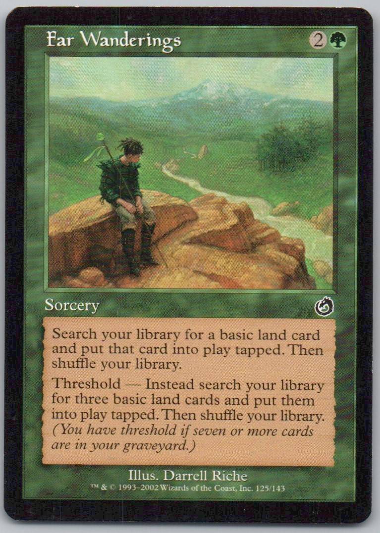 Far Wanderings 125 Normal Sorcery Card - Torment