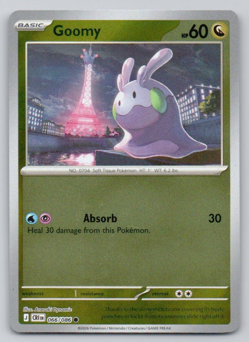 Goomy 066 REV Card - ME04: Chaos Rising
