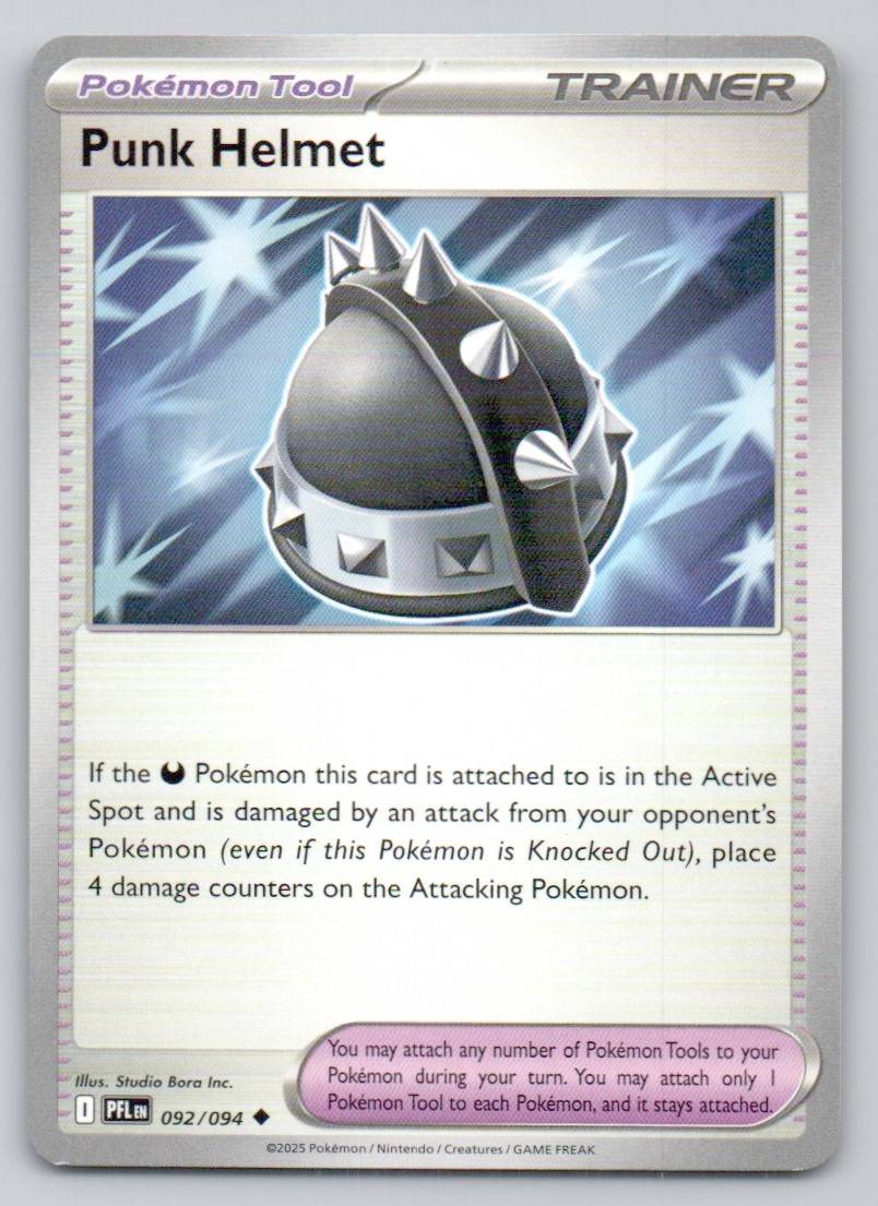Punk Helmet 092 NOR Card - Phantasmal Flames