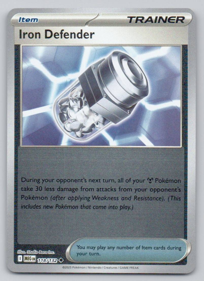 Iron Defender 118 NOR Card - Prize Pack Series Cards