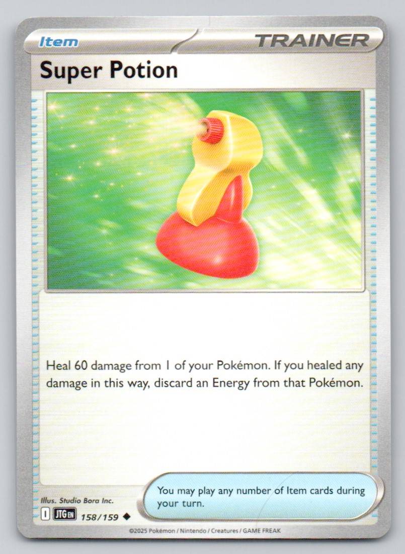 Super Potion 158 NOR Card - Journey Together