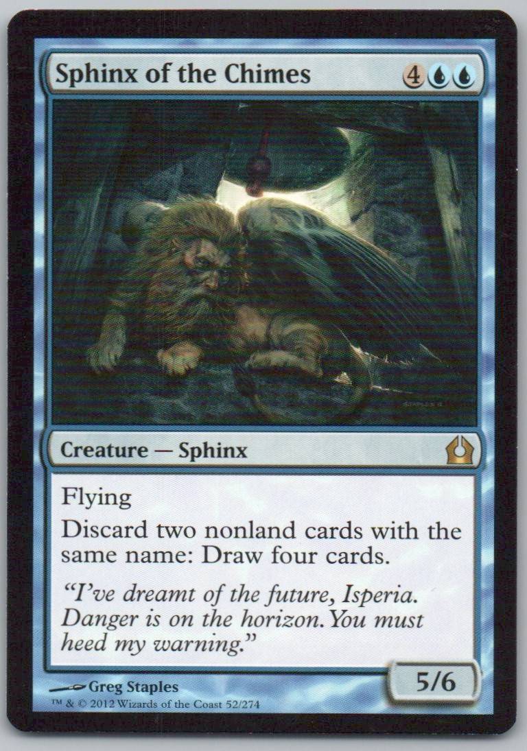 Sphinx of the Chimes 52 Normal Creature Card - Return to Ravnica