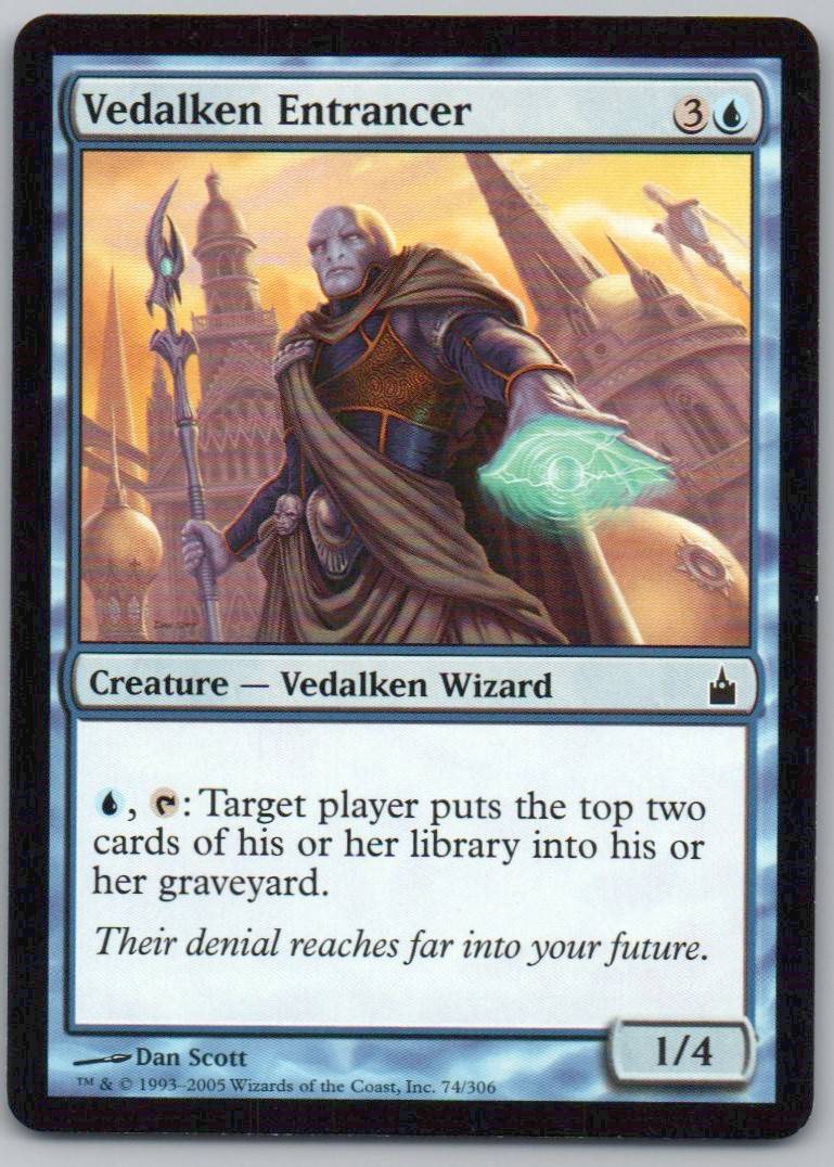 Vedalken Entrancer 74 Normal Creature Card - Ravnica: City of Guilds