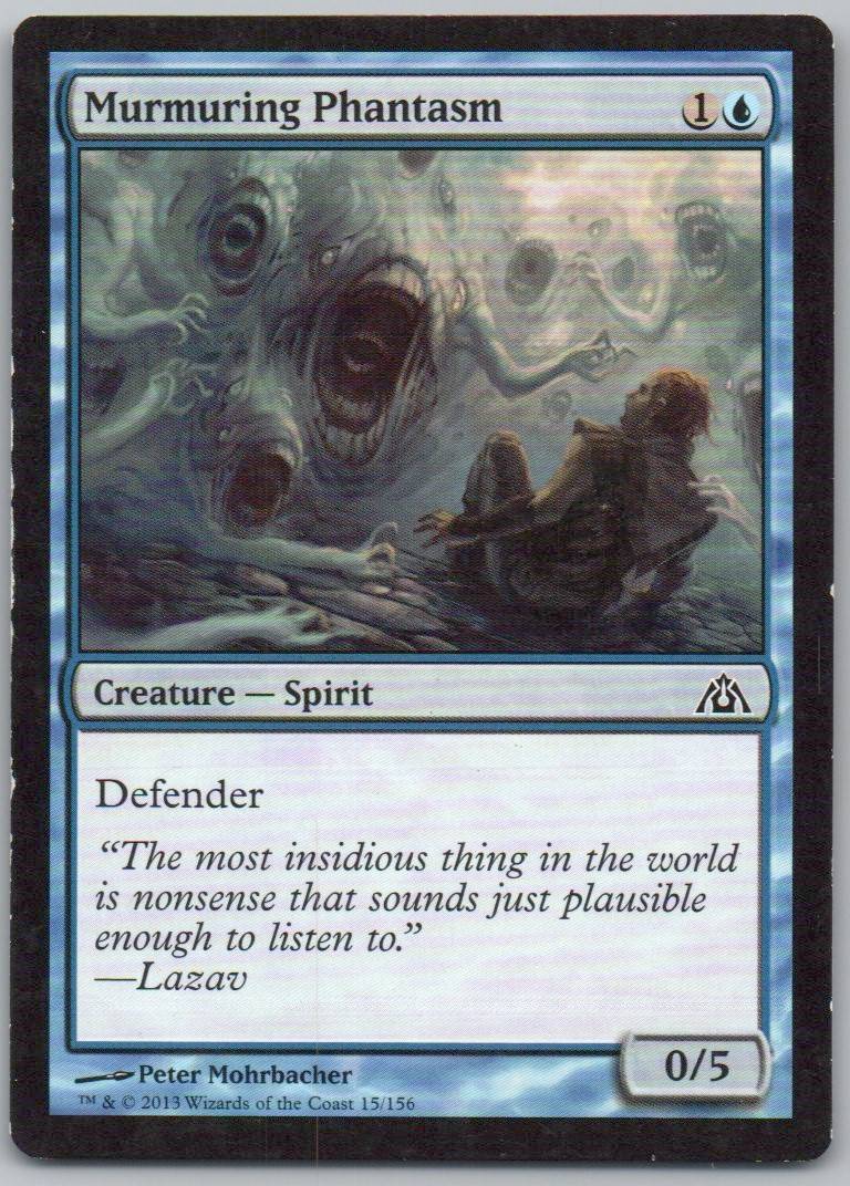 Murmuring Phantasm 15 Normal Creature Card - Dragon's Maze