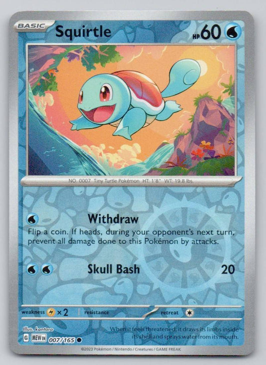 Squirtle 007 HOL Card - Miscellaneous Cards & Products
