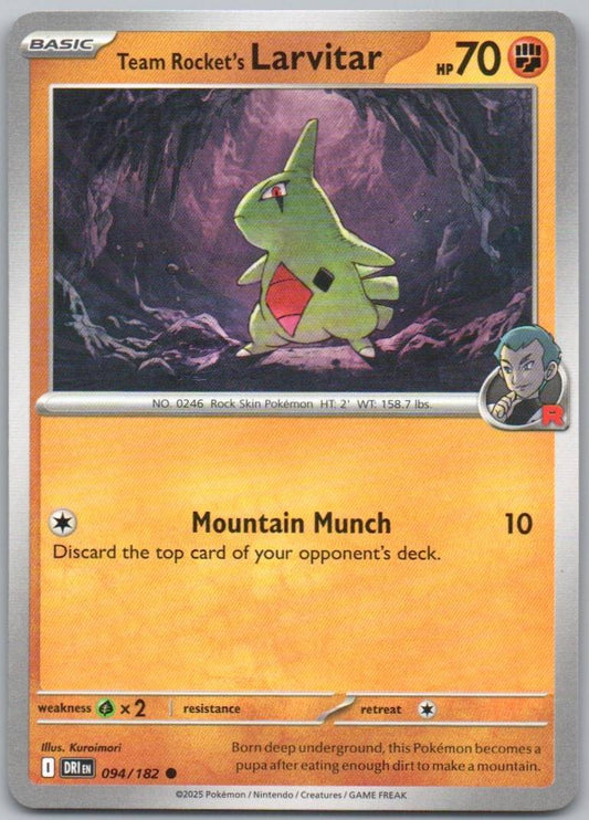 94 - Team Rocket's Larvitar