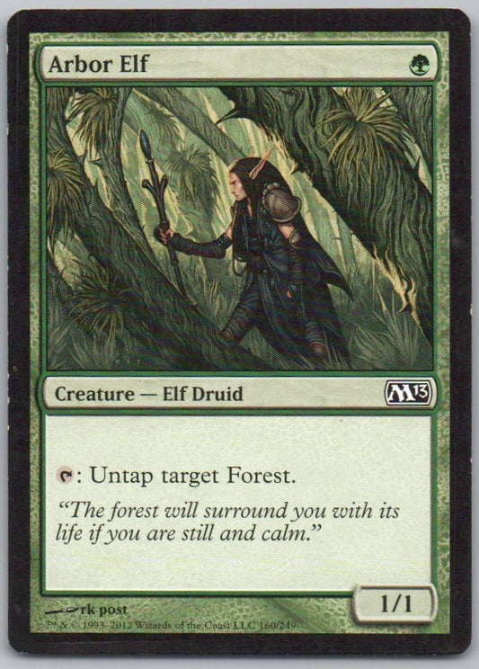 Arbor Elf 160 Normal Creature Card - Magic 2013