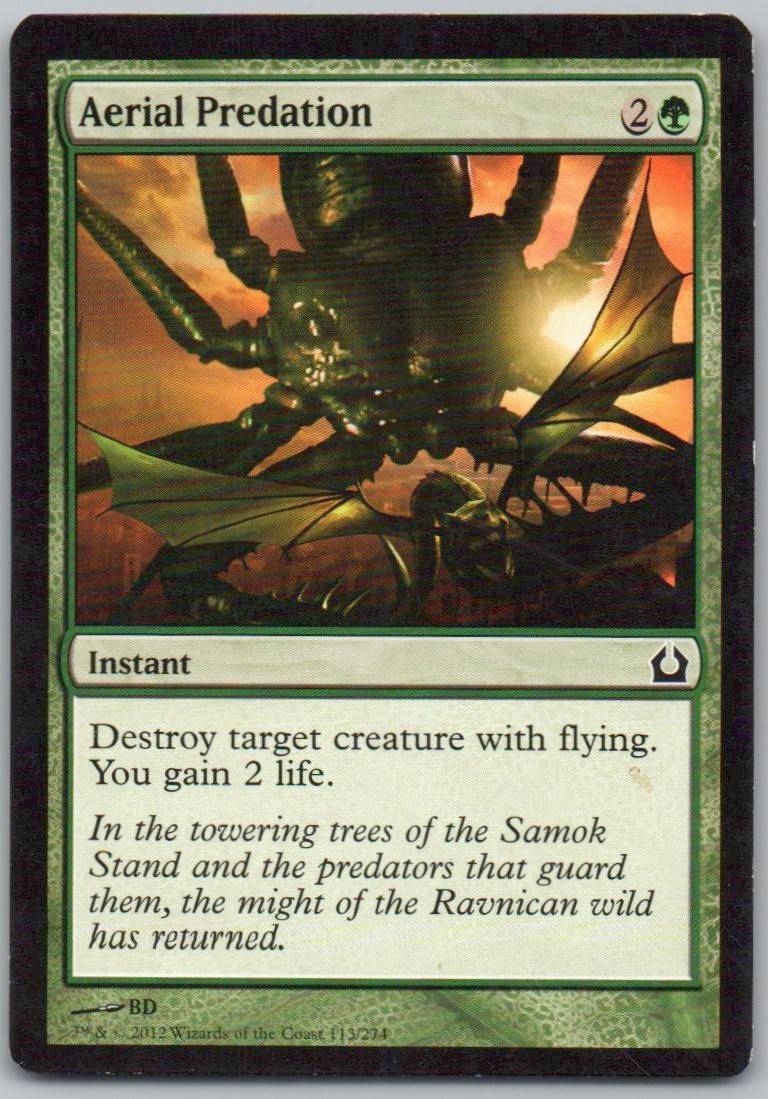 Aerial Predation 113 Normal Instant Card - Return to Ravnica