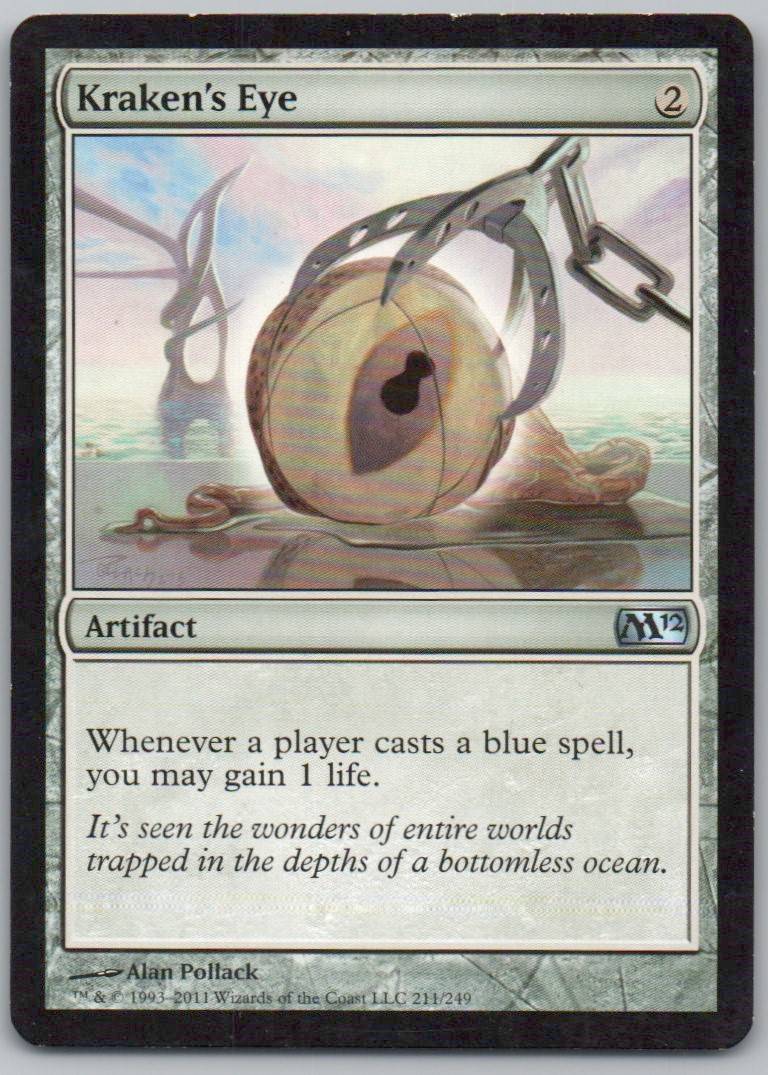 Kraken's Eye 211 Normal Artifact Card - Magic 2012