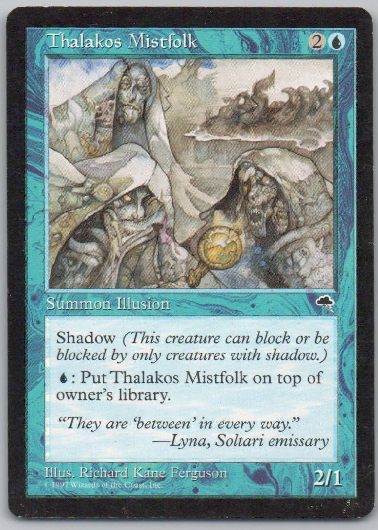 Thalakos Mistfolk 93 Normal Creature Card - Tempest