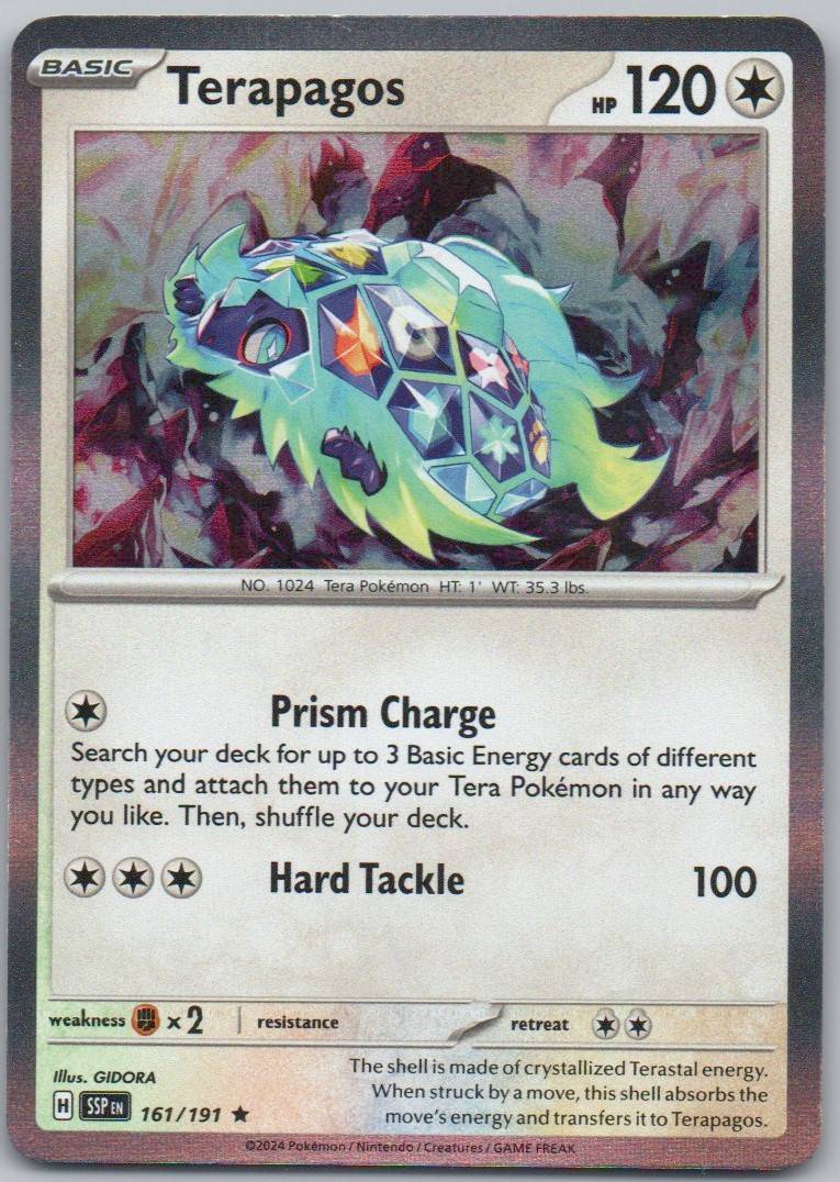 Terapagos 161 NOR Card - Surging Sparks