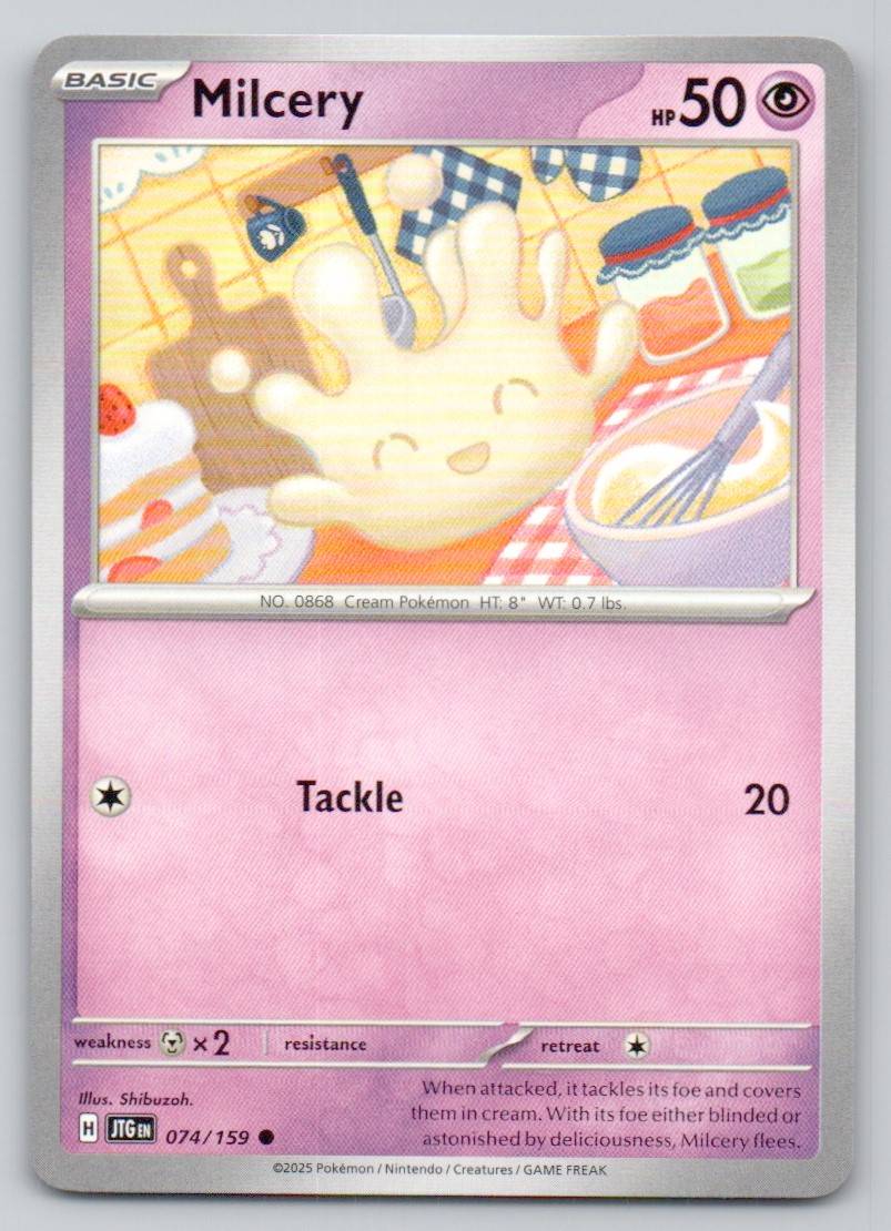 Milcery 074 NOR Card - Journey Together