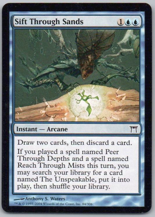 Sift Through Sands 84 Normal Instant Card - Champions of Kamigawa