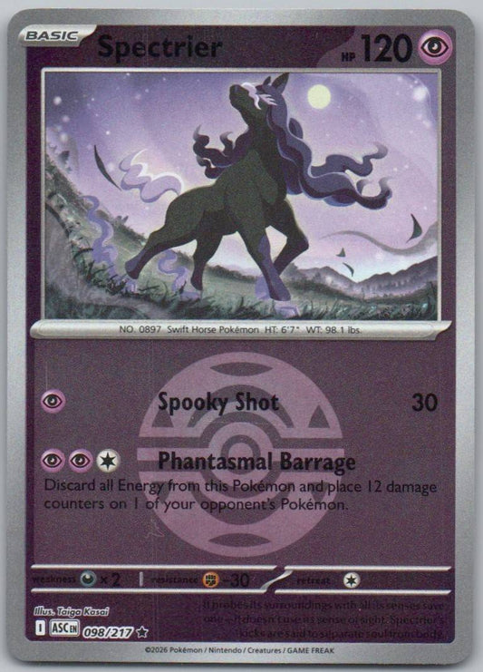 Spectrier (Dusk Ball) 098 NOR Card - Ascended Heroes