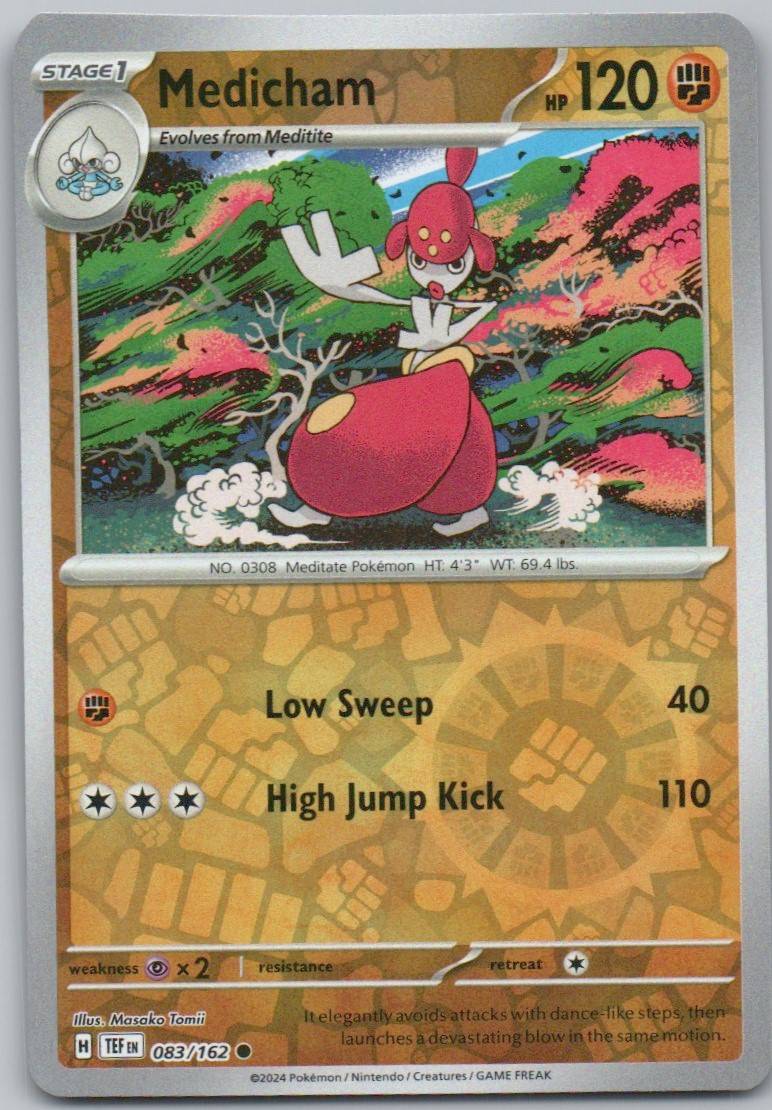 Medicham 083 REV Card - Temporal Forces
