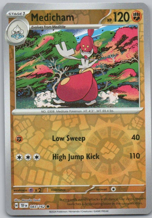 Medicham 083 REV Card - Temporal Forces
