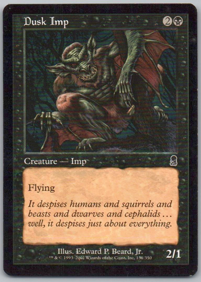 Dusk Imp 131 Normal Creature Card - Odyssey
