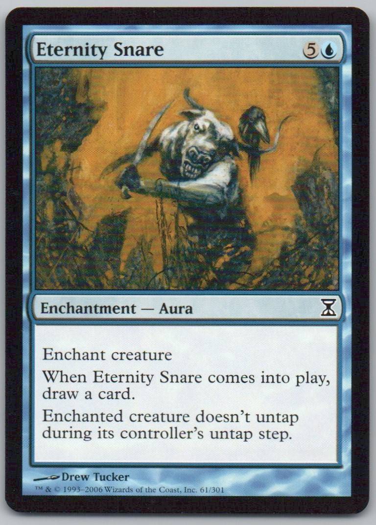 Eternity Snare 61 Normal Enchantment Card - Time Spiral