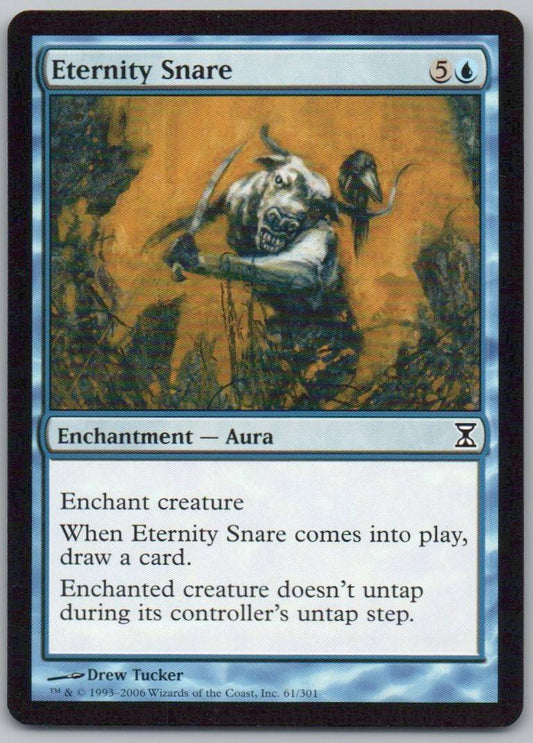 Eternity Snare 61 Normal Enchantment Card - Time Spiral