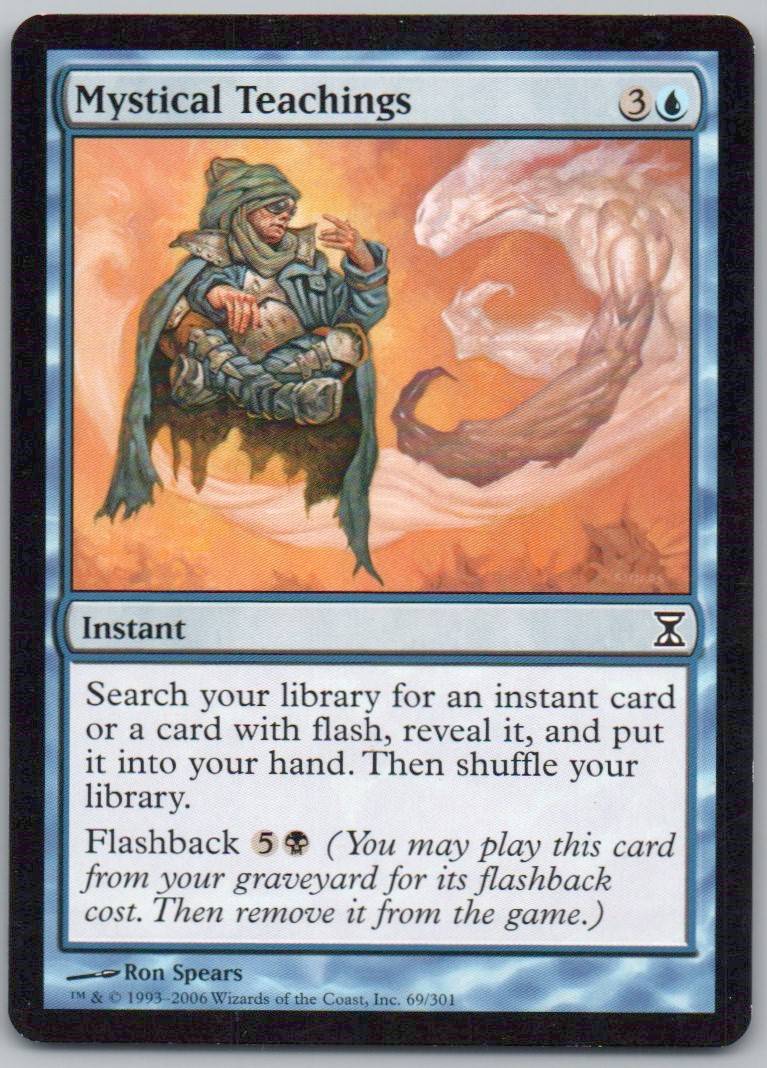 Mystical Teachings 69 Normal Instant Card - Time Spiral