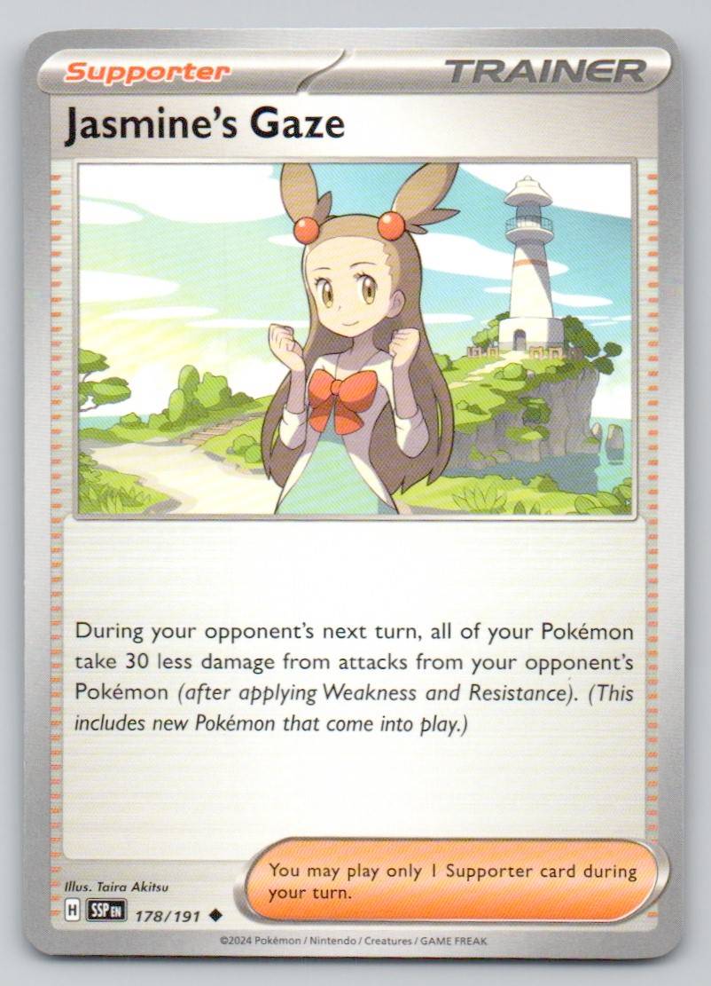 Jasmine's Gaze 178 NOR Card - Surging Sparks
