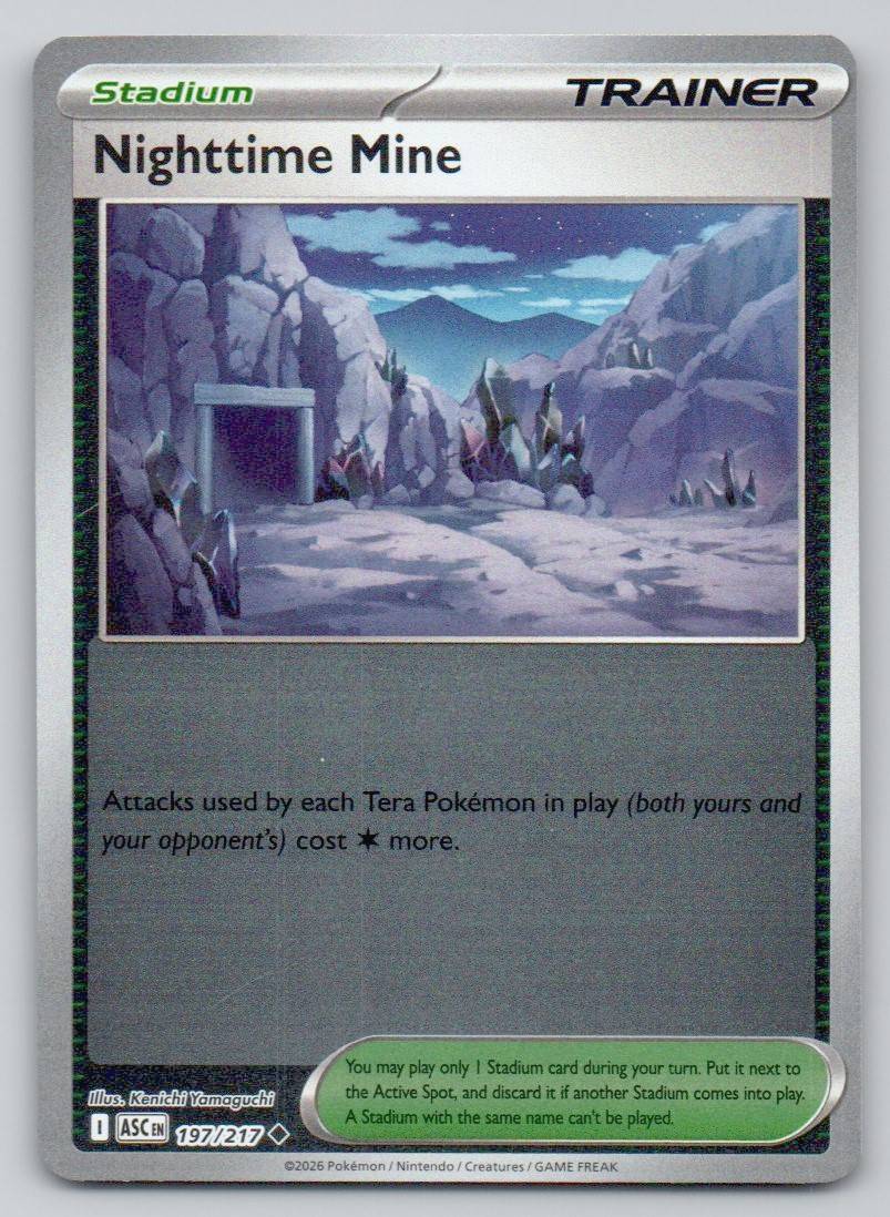 Nighttime Mine 197 REV Card - Ascended Heroes