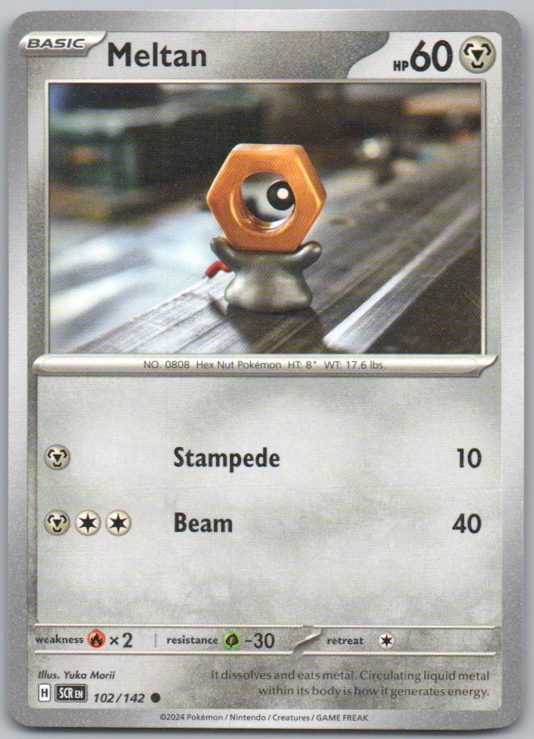 Meltan 102 NOR Card - Stellar Crown