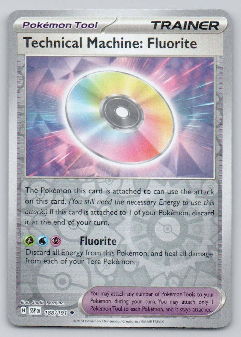 Technical Machine: Fluorite 188 REV Card - Surging Sparks