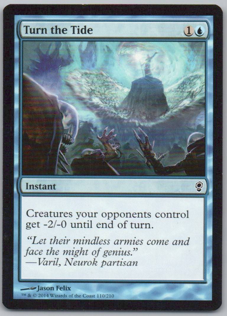 Turn the Tide 110 Normal Instant Card - Conspiracy