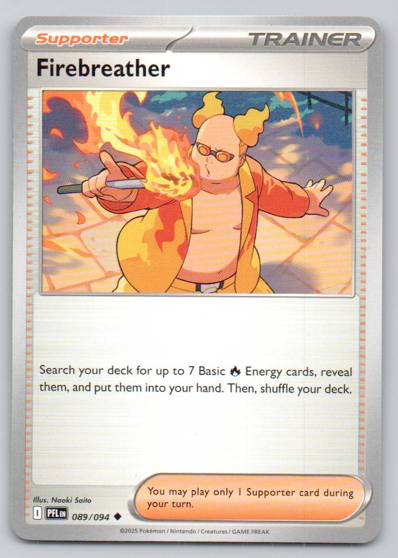 Firebreather 089 NOR Card - Phantasmal Flames