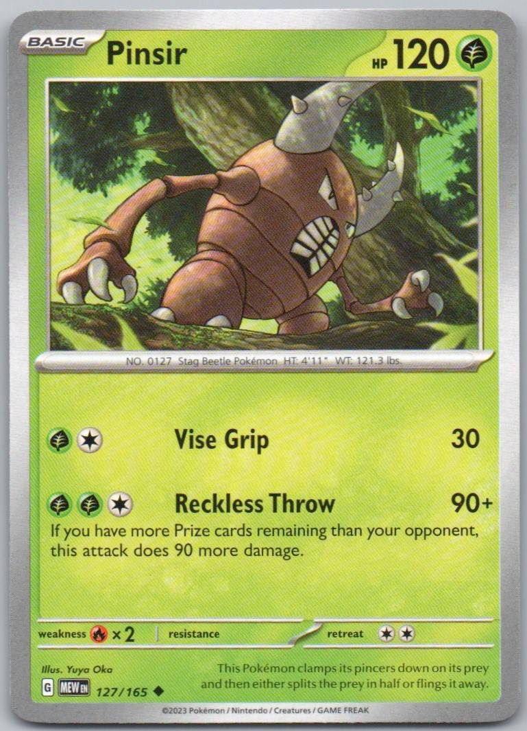 127 - Pinsir